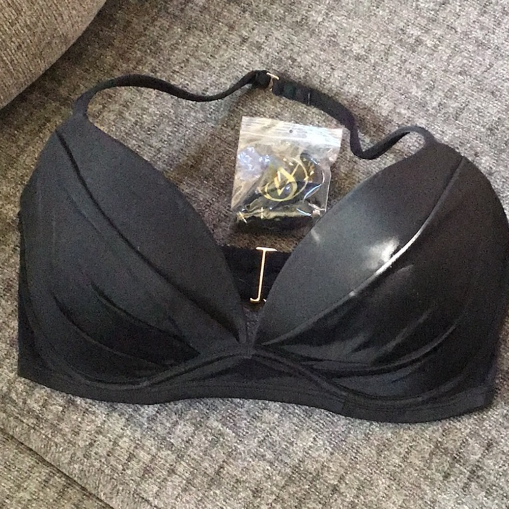 Black Victoria’s Secret swim top
